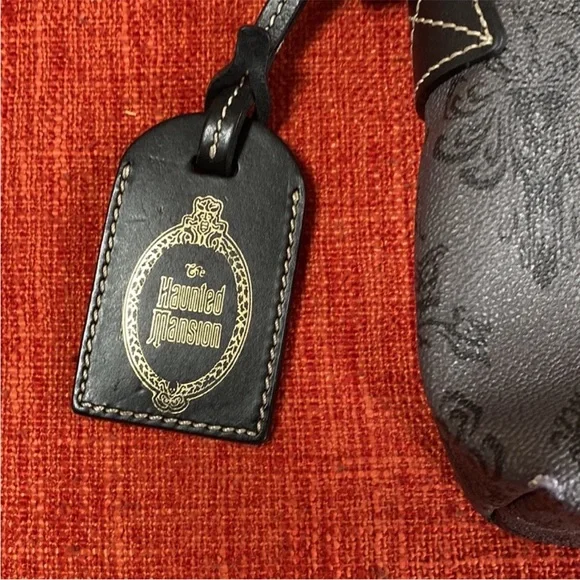 D&B Dooney & Bourke HM Haunted Mansion Wallpaper Print Crossbody - Picture 8 of 16